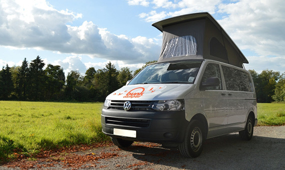 2 Berth VW T5 Pop Top