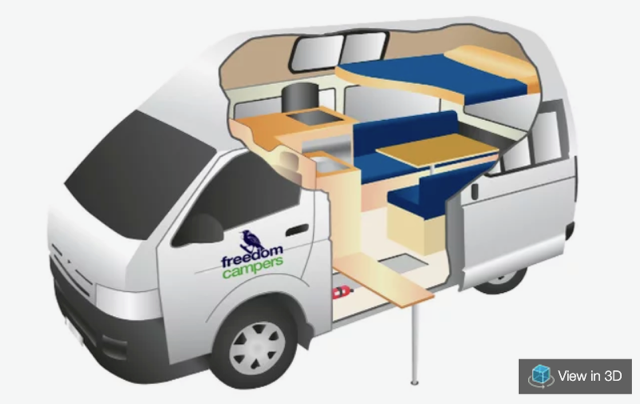 2/3 Berth Hi Top Freedom Campers