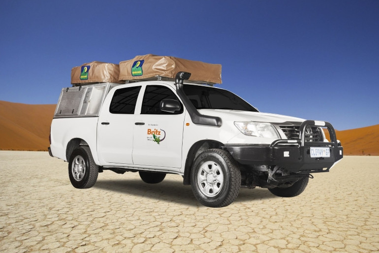 4 Berth 4x4 Double Cab w 2 Roof Tents