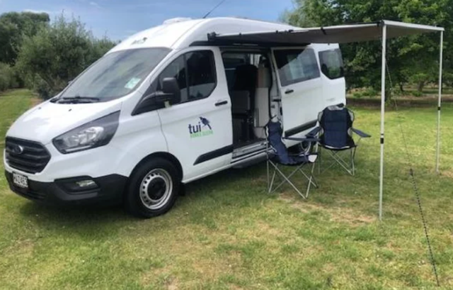 4 berth Bunkie Tui Campers