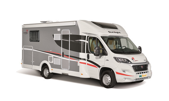 6 Berth Motorhome Shower / WC