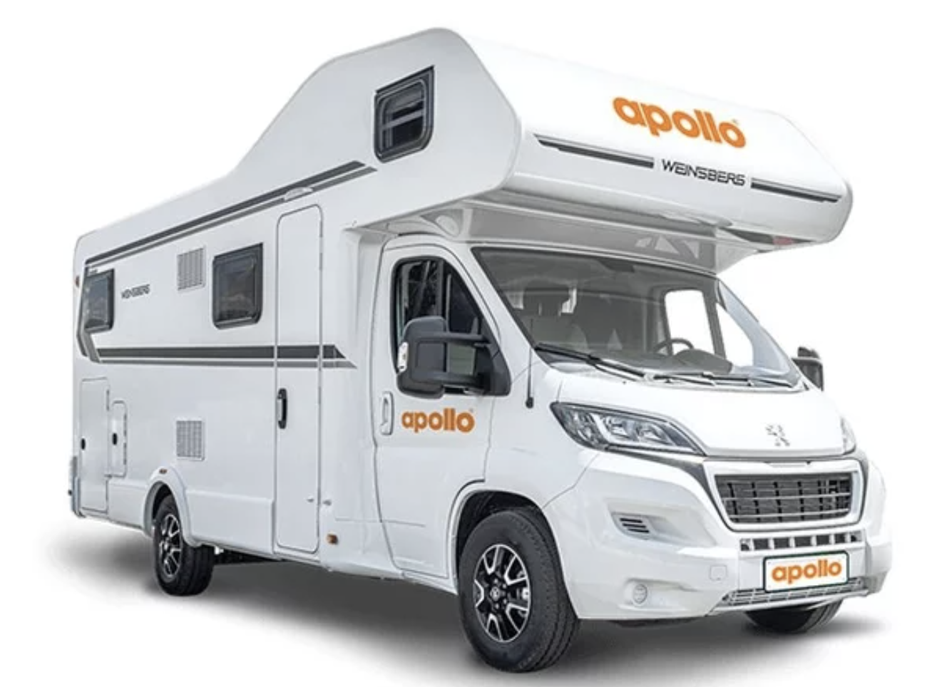 Apollo Campers 6-berth motorhome shower / wc