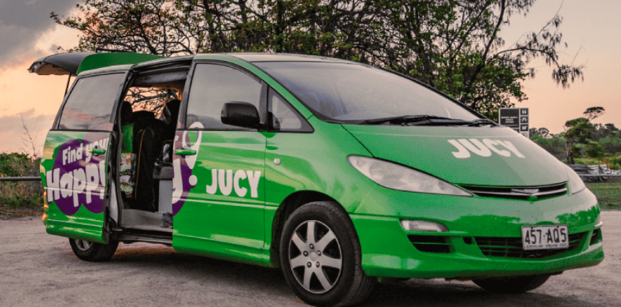 Jucy crib sleeper car 2 berth