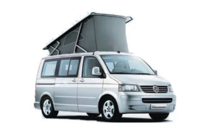 Euromotorhome Rental 2-berth VW pop-top
