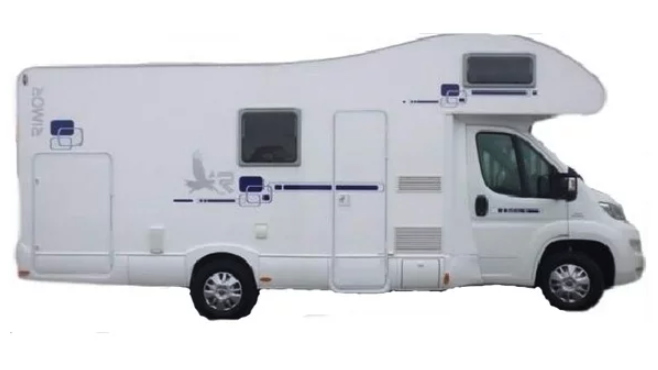 Euromotorhome Rental 6-berth motorhome shower / wc