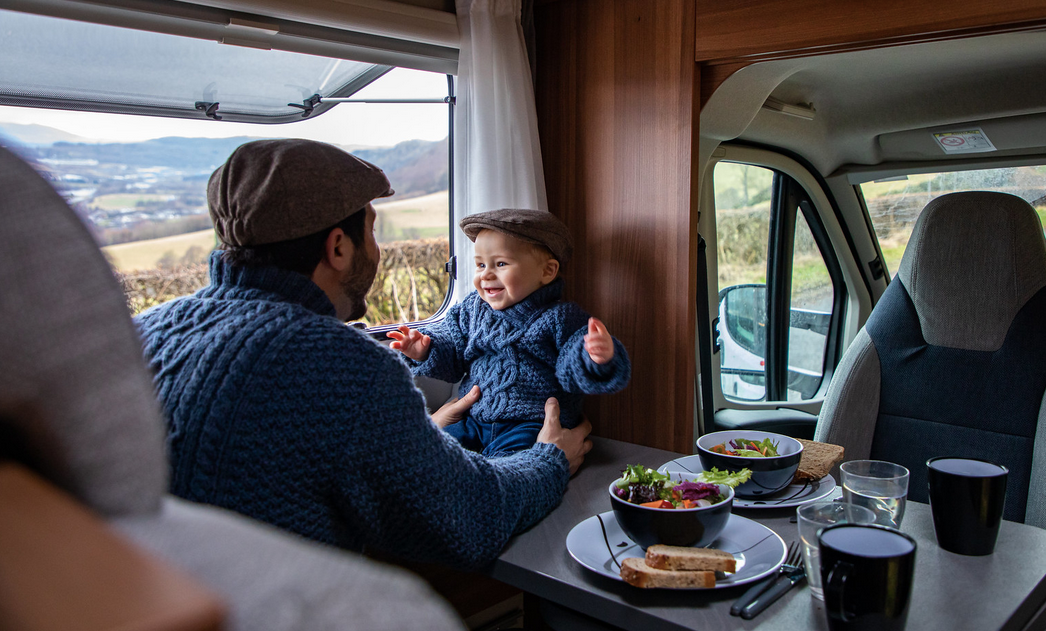 family road trip in your campervan hire newcastle