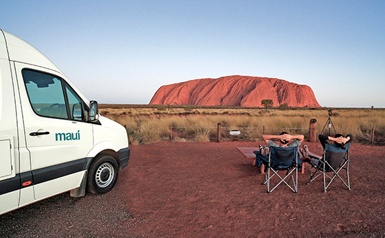 maui campervan in australia