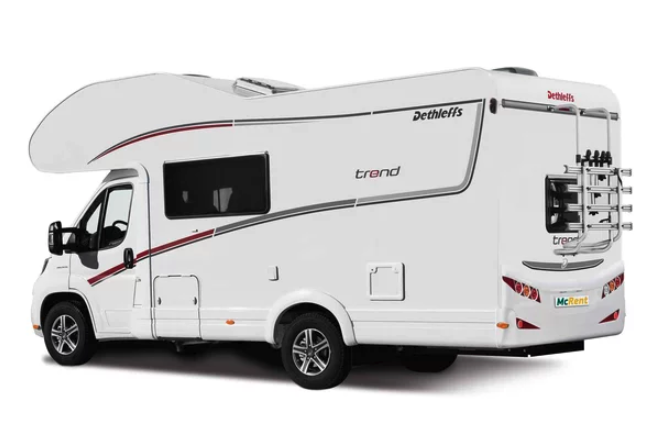 McRent 4-berth motorhome shower / wc