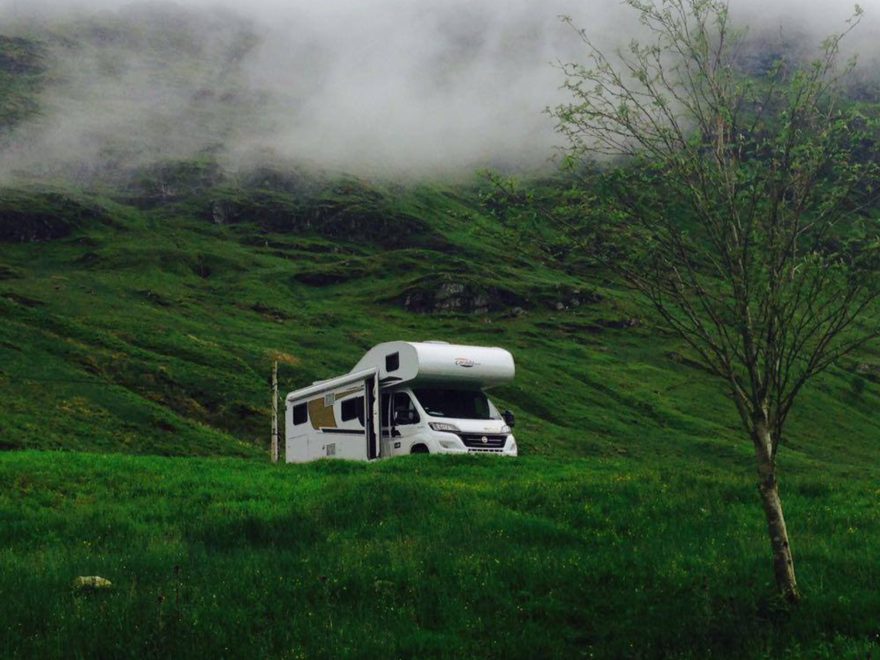 mcrent camper in scotland