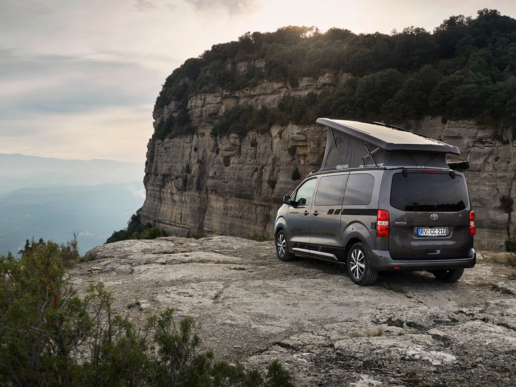 motorhome hire inverness on cliff edge