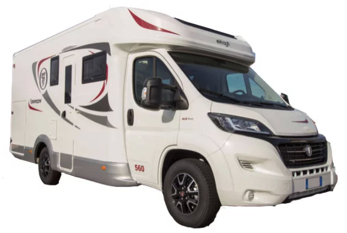 Motorhomes Italy 3-berth shower / wc