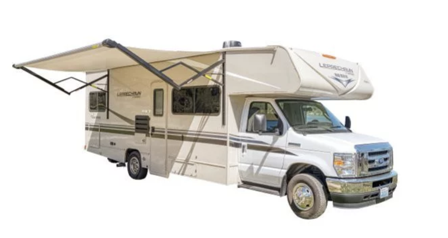 4 adults 2 children motorhome with slide-out
